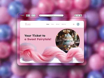 Fluff Factory — Restaurant Website Concept