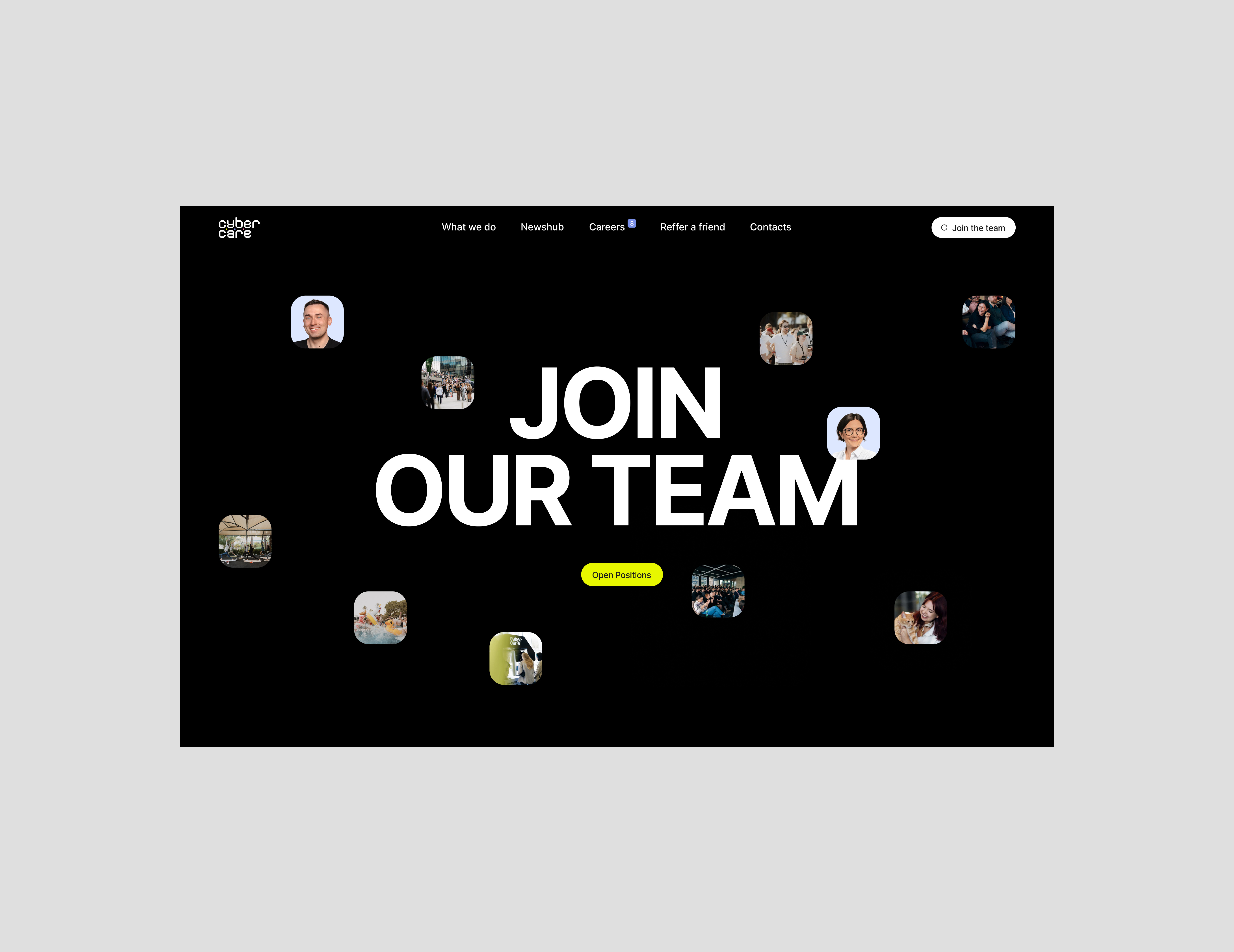Cyber Care UX/UI