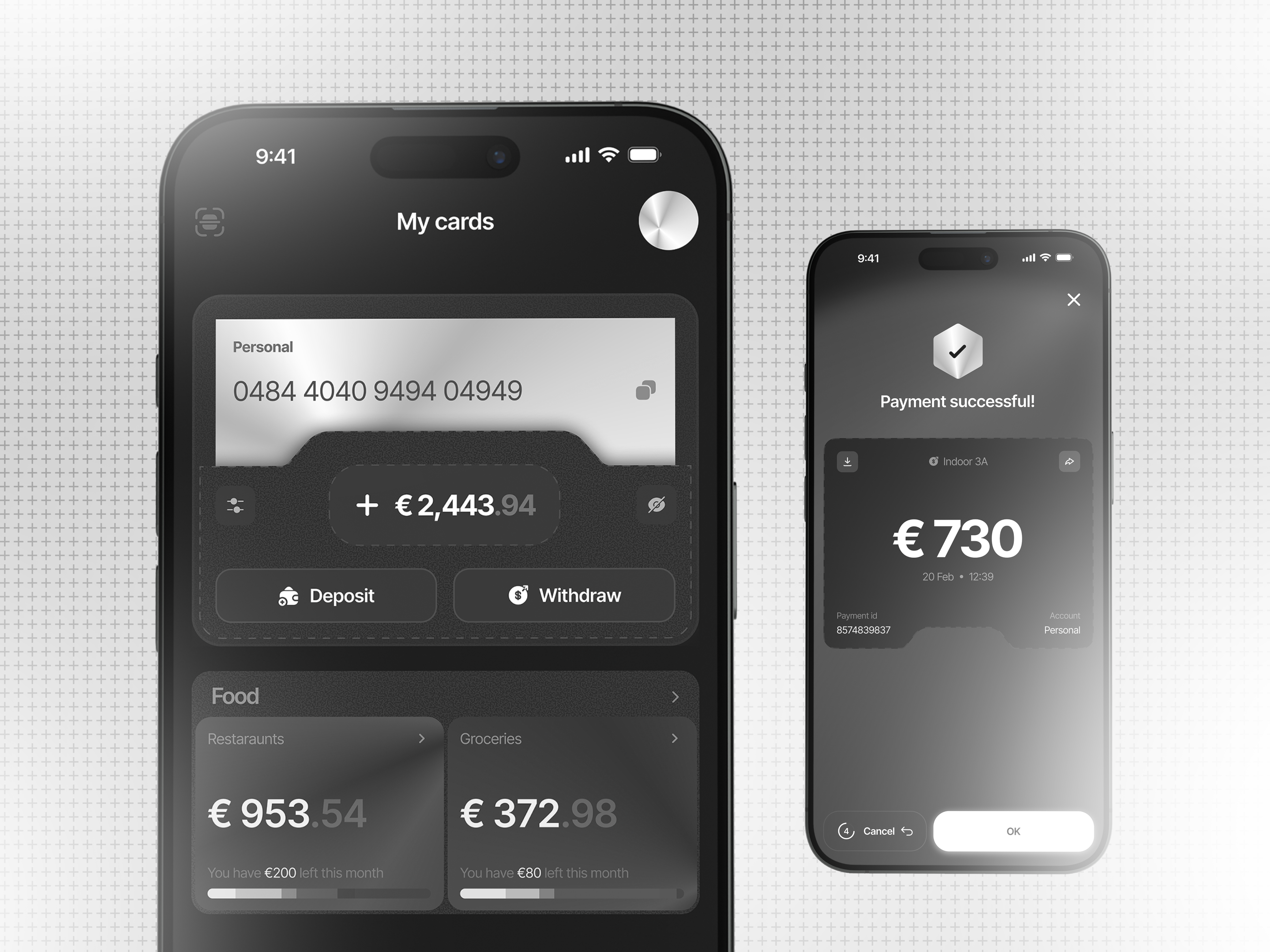 Fintech Wallet App app design banking crypto fintech graphic design payment product design transaction ui ux wallet