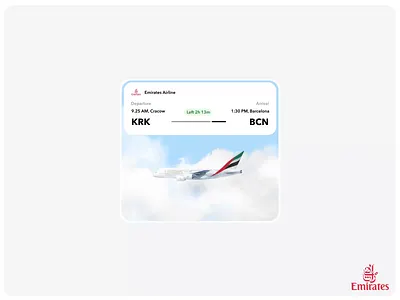 Emirates / Ui animation / Loader animation 3d adobe aftereffects animation branding design flat graphic design icon illustration logo minimal motion graphics ui