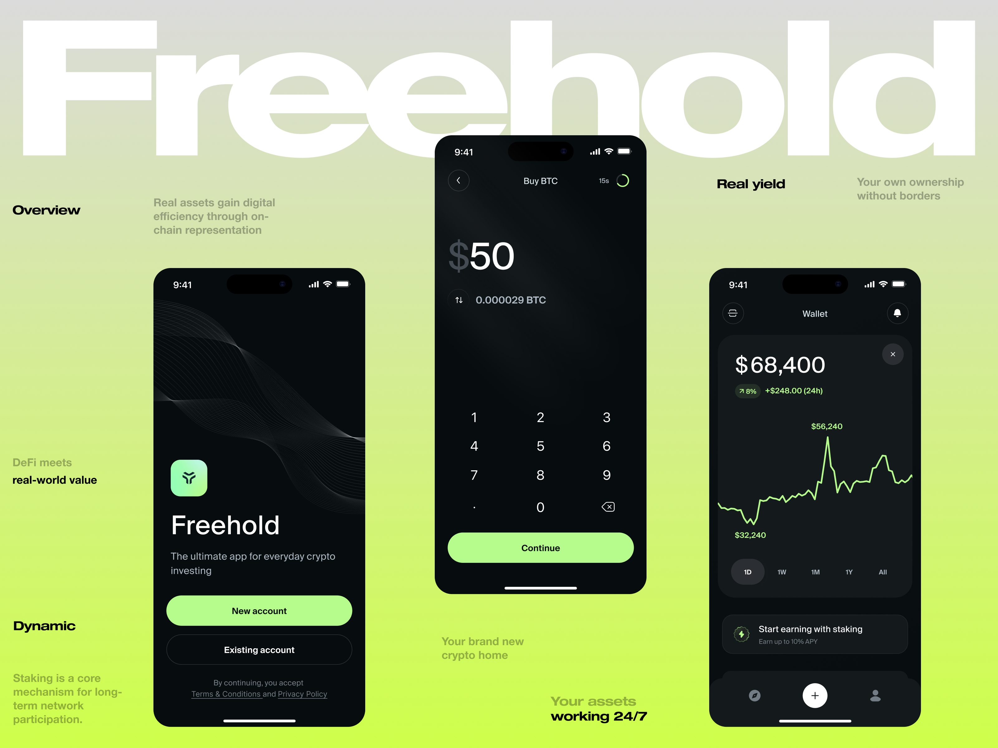 Freehold - Buy Flow