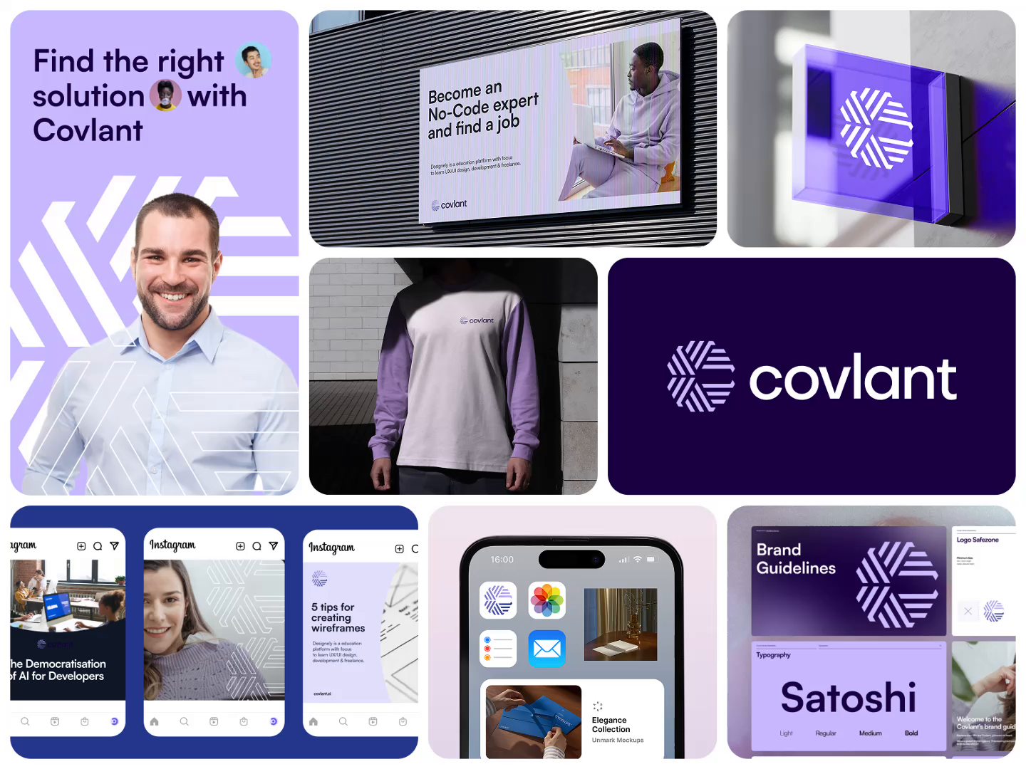 Example of Custom Branding & Website Design Package