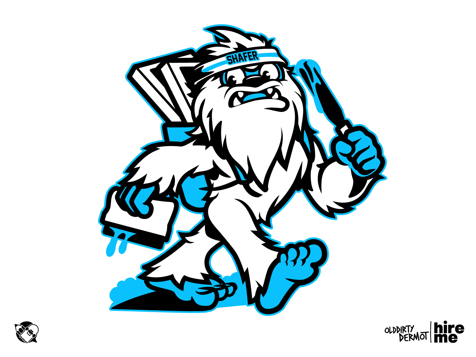 Yeti Mascot