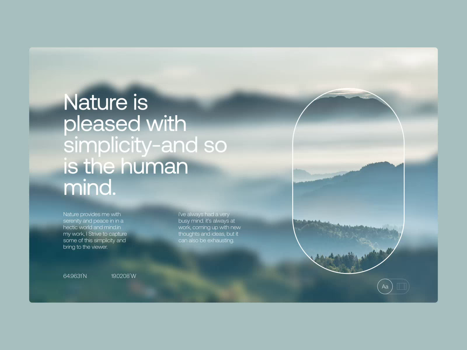 Photography Landing Page UI by intorque on Dribbble
