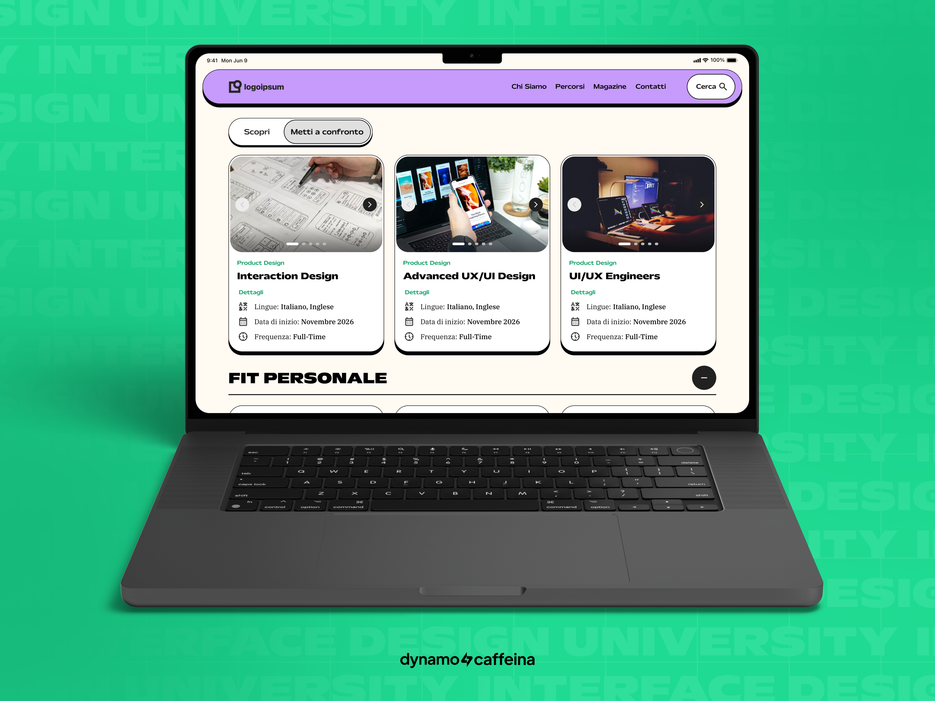 Example of Course Comparator – Un esplorazione UX 🗺️