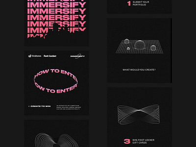 Livshows x Immersify | Social Media Designs app branding design designseti graphic design illustration logo social media posts typography ui ux vector