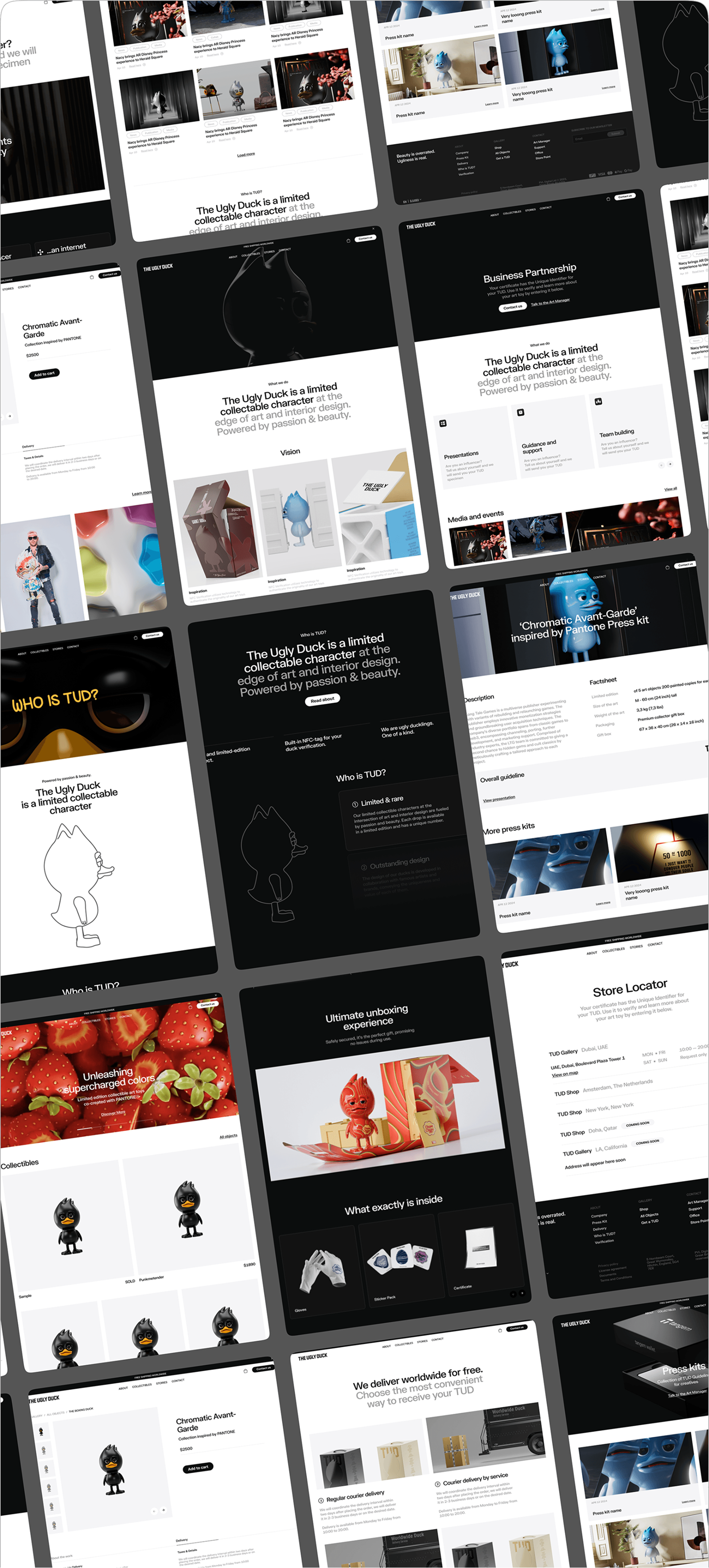 Example of Website Design With Development
