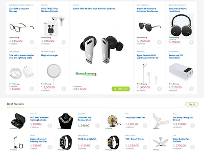 Ecommerce Website branding graphic design logo ui web design