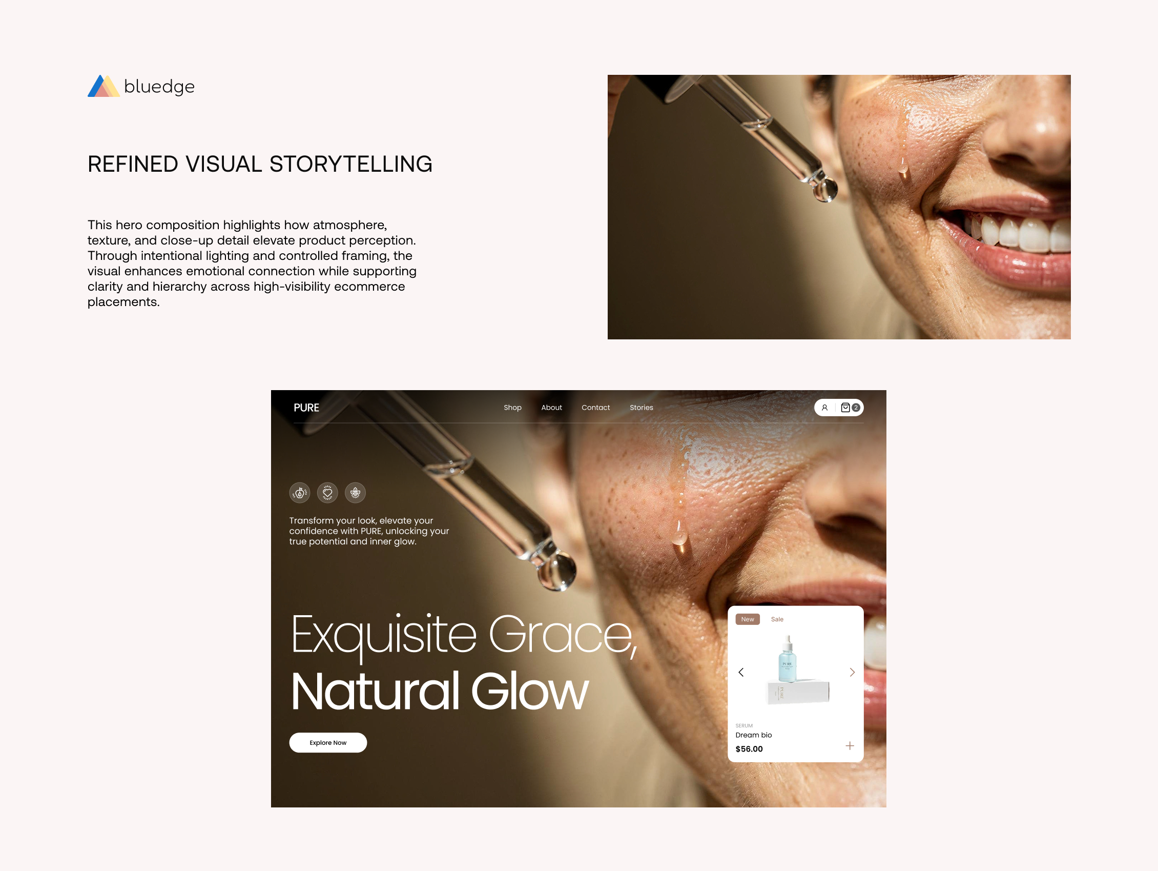 Example of Ai Hero & Banner (Ecommerce)