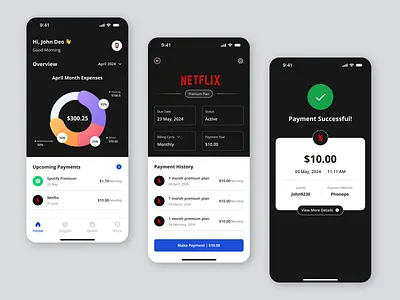 Billzy: Fintech Mobile Dashboard branding crypto design fintech mobile dashboard illustrations product design quick commerce saas dashboard design ui ux design user interface design