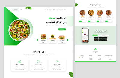 Restaurant Website design designer food icon restaurant ui ux website