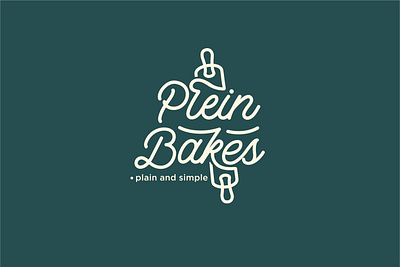 Plein Bakes Logo bakery bakery branding bakery logo bakes branding bread cafe coffee design graphic design illustration lettering logo plein typography ui