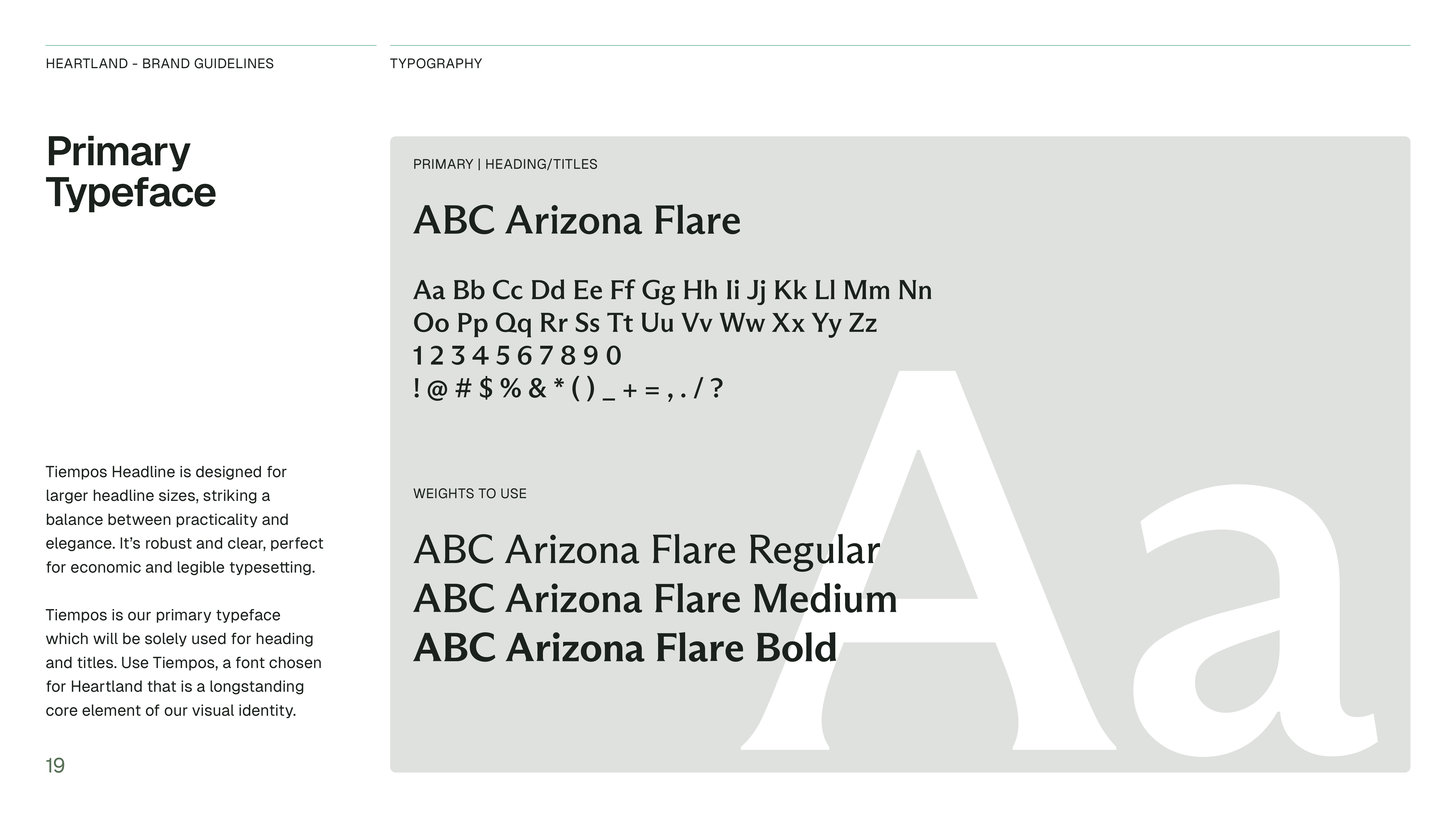 Example of Essential Brand Guidelines