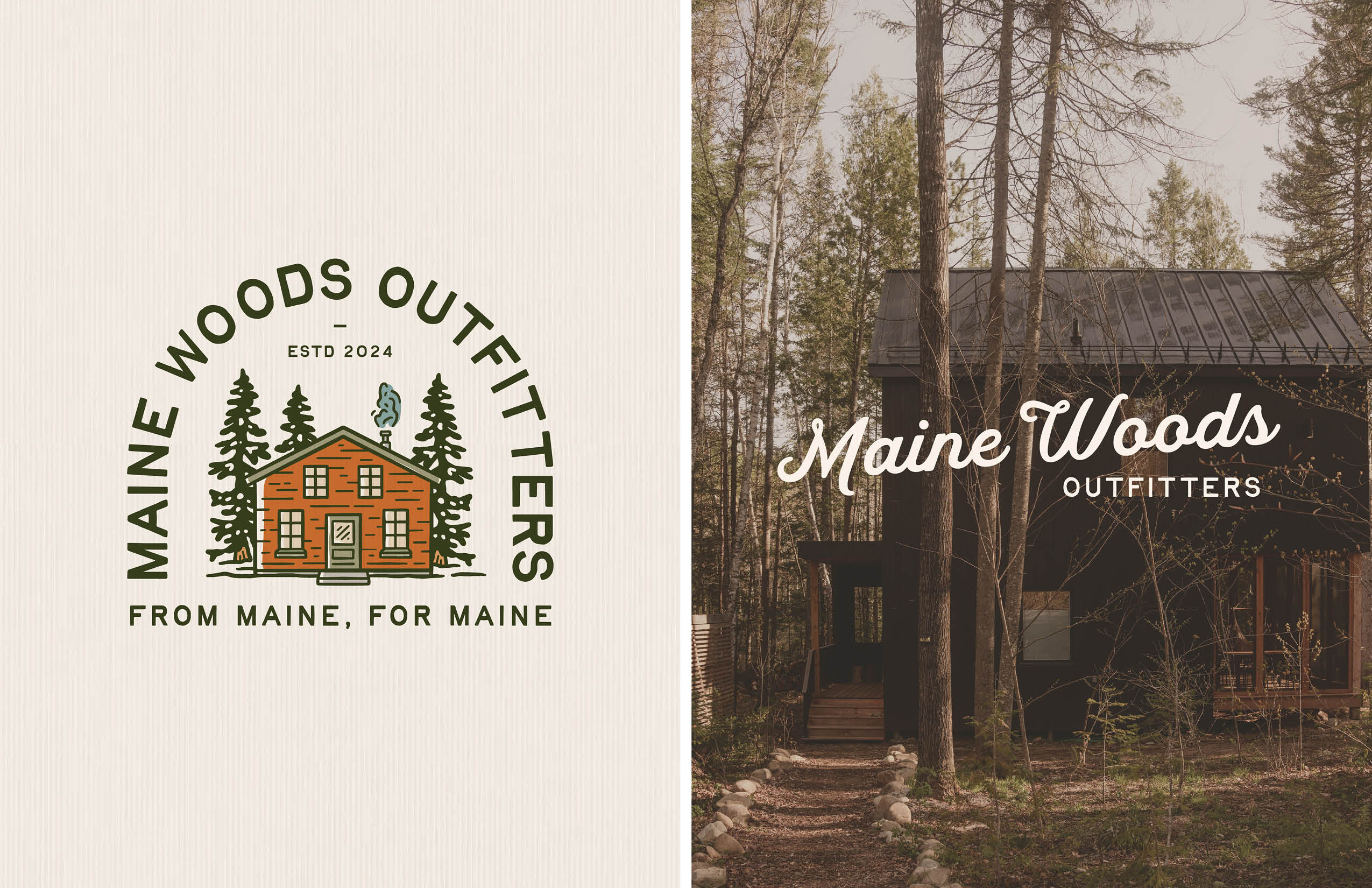 Maine Woods Outfitters / Branding