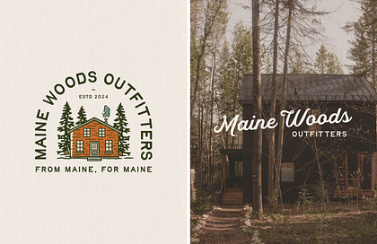 Maine Woods Outfitters / Branding