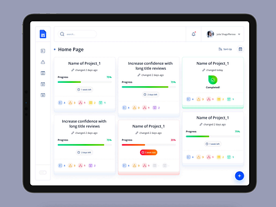 Task Manager app/Calendar page animation app desktop mobile app shot task manager to do list ui ux web design