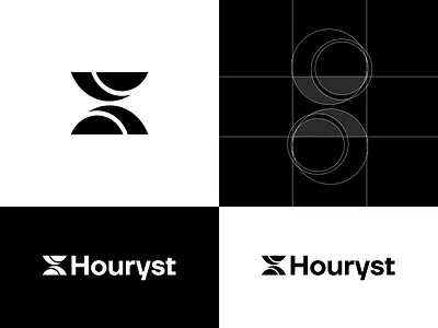 hourglass logo design app icon branding hourglass hourglass logo icon logo logo design minimal logo time management