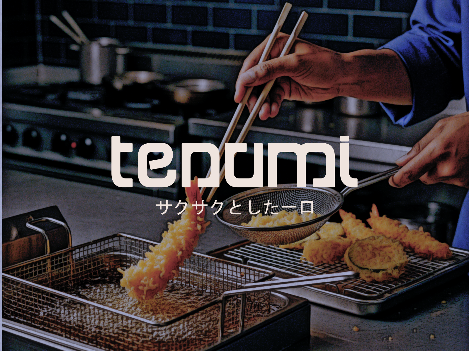 Tenumi Logo and Visual Design brand branding classic cloud culture design food graphic design inspiration japanese logo modern restaurant tempura vector