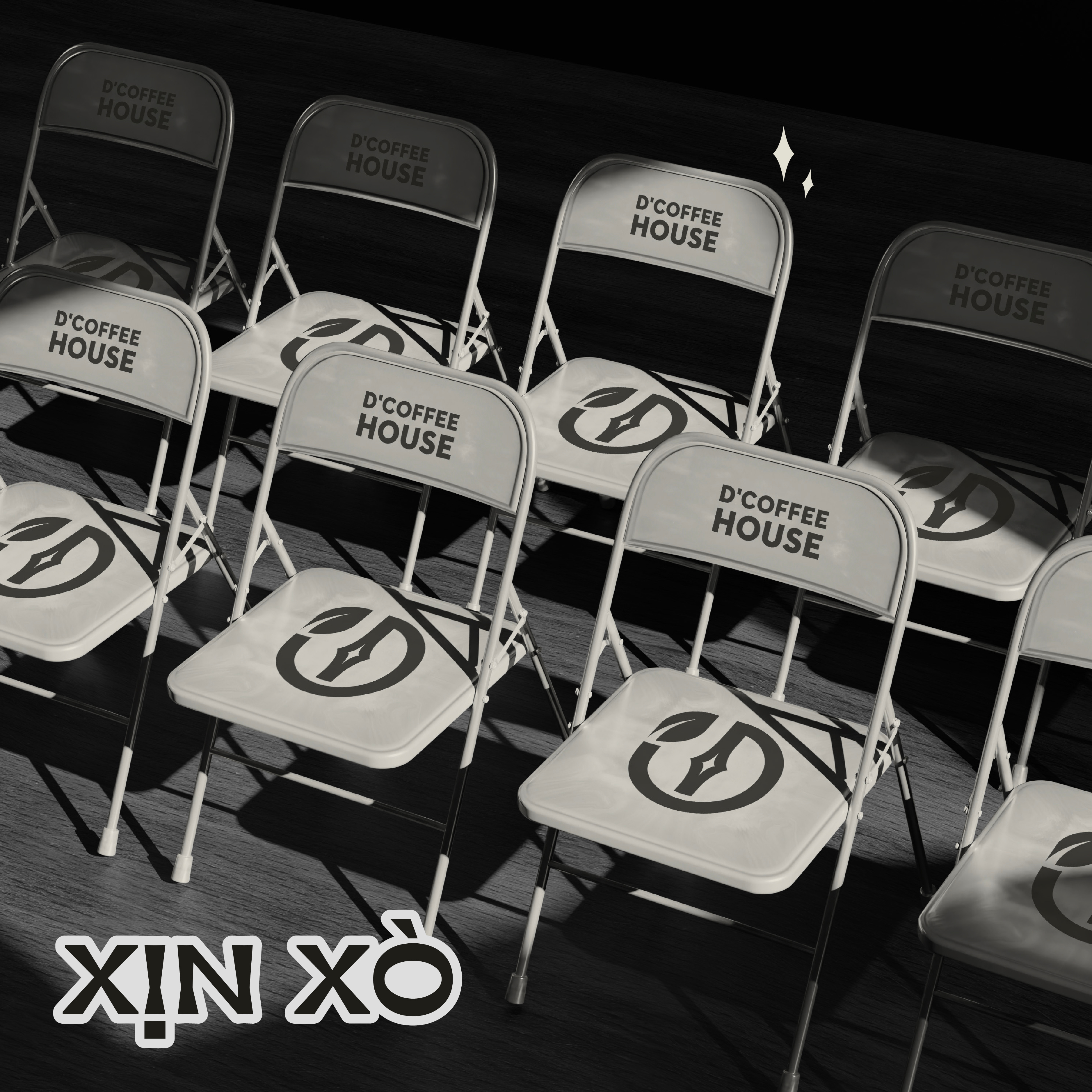 D'COFFEE HOUSE BRAND IDENTITY branding design graphic design illustration logo logo design vector