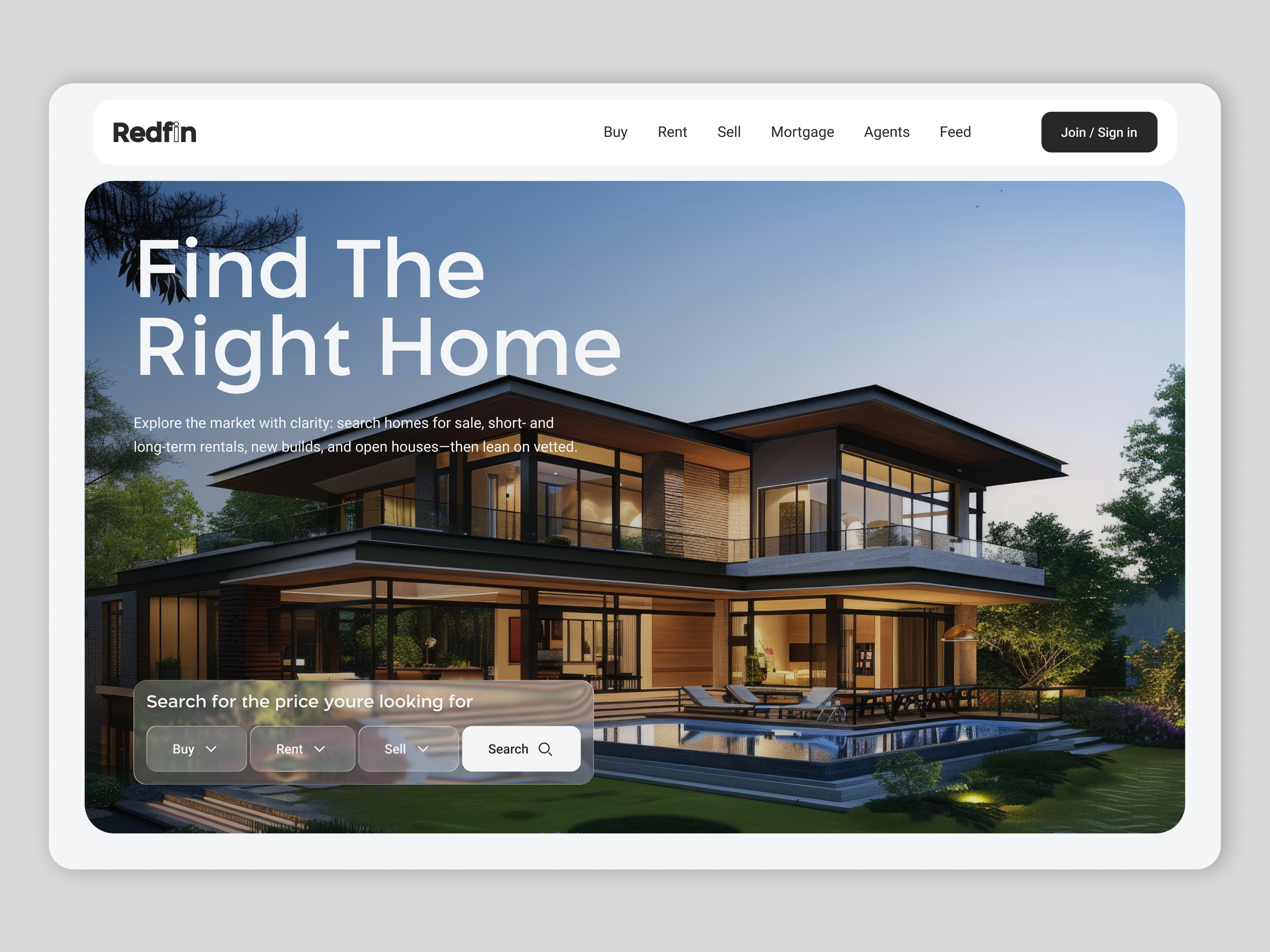 Luxury Real Estate Website Design product property website real estate real estate platform real estate website real estate website design ui ux design web