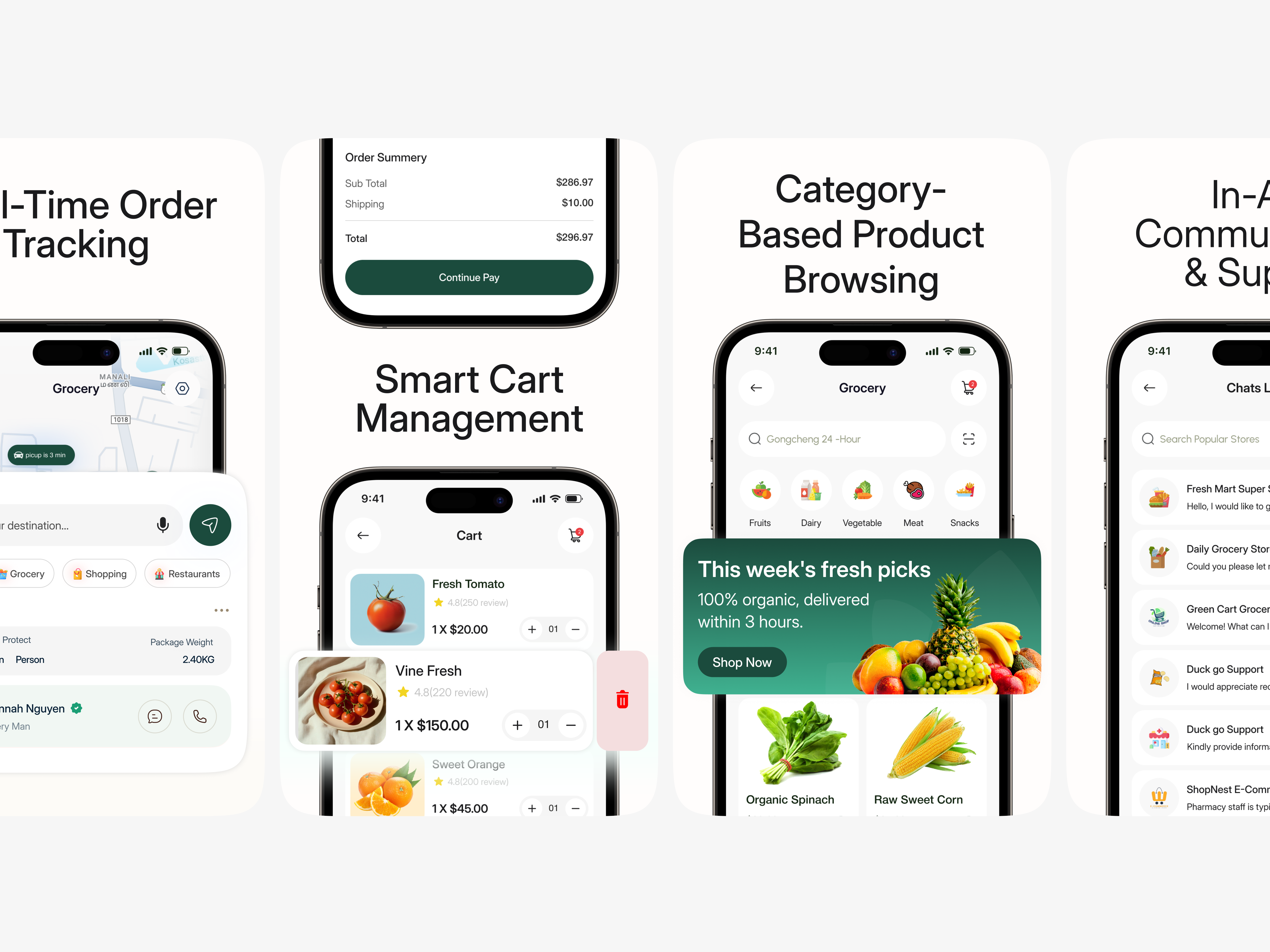 App Store Screenshots – Daily Life Super App app design app screens app store app store screenshots delivery app grocery app mobile mobile app mobile app design on demand app play store product design quick commerce