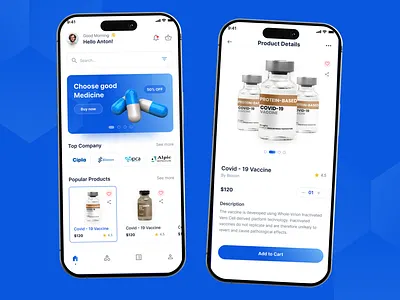 💊 Digital Pharmacy – Care Made Simple aorc app branding graphic design logo typography ui wesbite