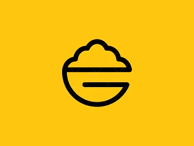 Letter G Rice Bowl Logo branding design g graphic design icon identity letter g bowl logo letter g food logo letter g logo letter g restaurant logo letter g rice bowl logo letter g rice logo logo logo design logos logotype monogram typography vector