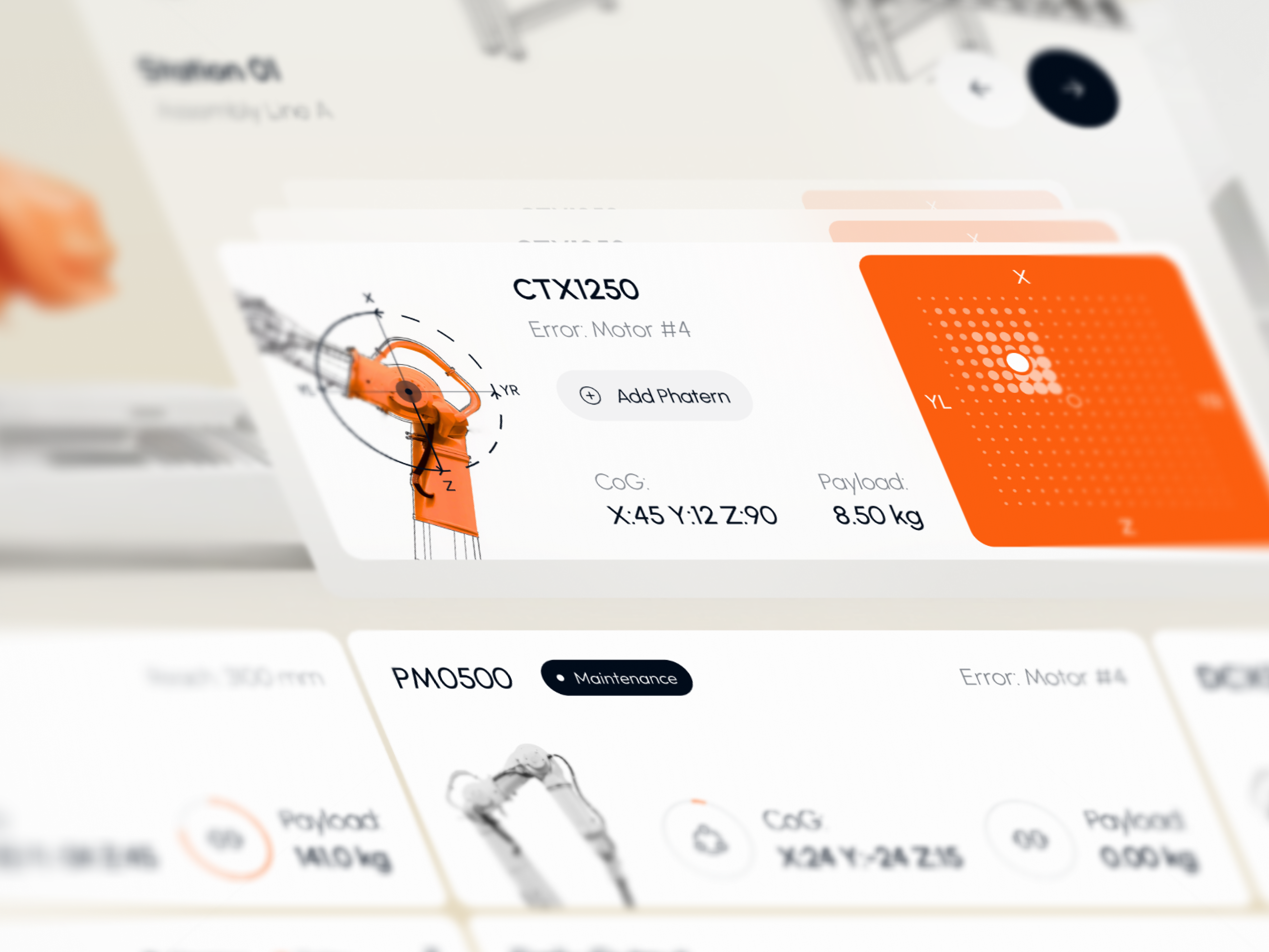 Torq SaaS — Industrial Robot Control Dashboard admin ai app app design automation b2b business crm dashboard dashboard design design industrial interface mobile product robotic saas software ui ux