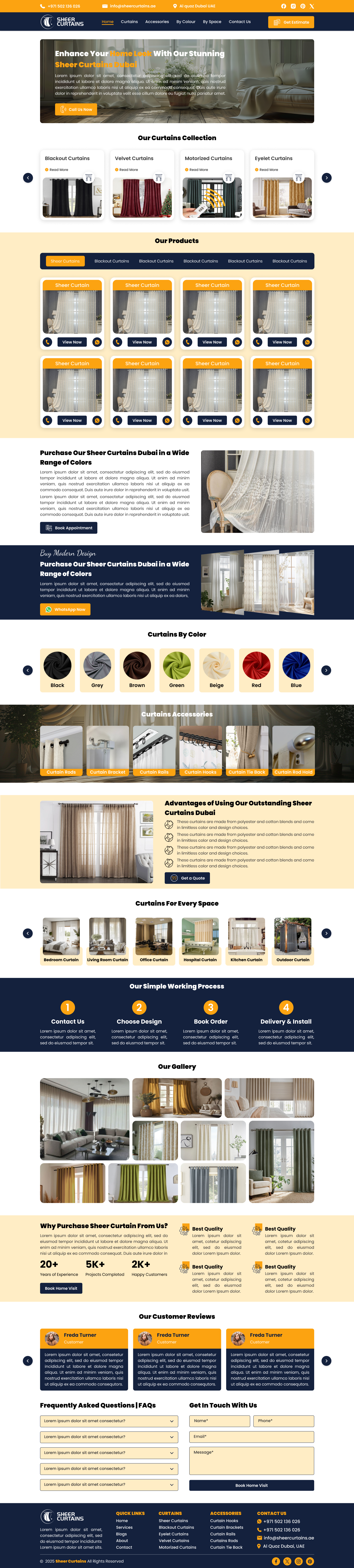 Curtain Website UI Design curtains curtains shop website curtains ui design curtains website curtains website design curtains website ui design interior design website landing page modern curtain website desing