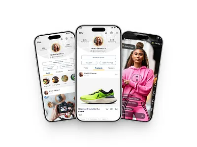 Social App - Love Yourself app application graphic design social media ui ui design