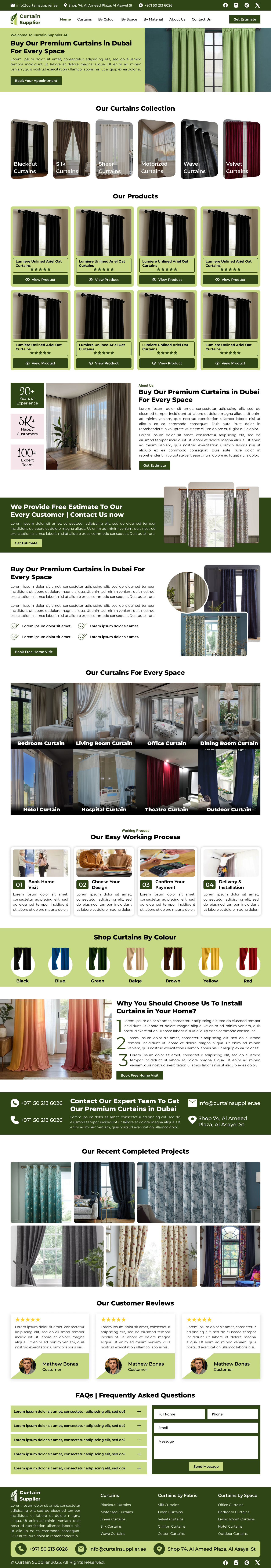 Curtain Website UI Design curtain website ui design curtains curtains interior design curtains shop curtains store curtains ui design curtains website curtains website design decor website home decor interior design interior design website