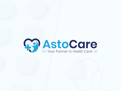 AstoCare | Logo Design branding design healthcare product design logo typography
