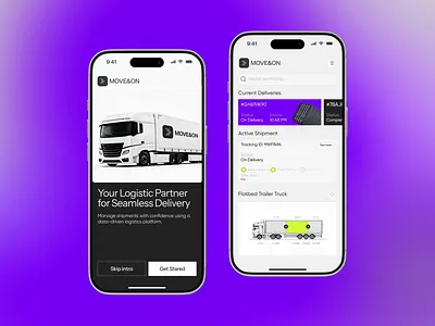 Mobile app for Logistics company admin interface app interfaces app ui app ux best app design crm delivery company logistics logistics company mobile app mobile app design mobile interfaces mobile ui mobile ux product tms tracking tracking app ui design ux design