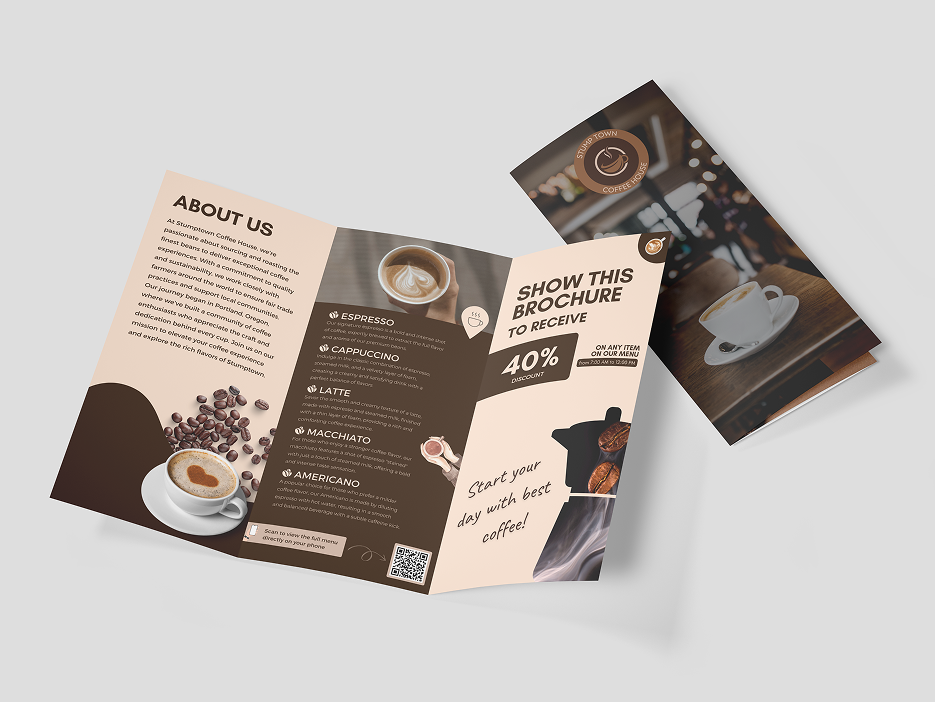 Example of Print Ready Trifold Brochure Design