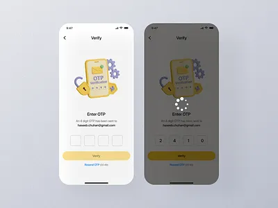 OTP Verification-Home Pilot App newui otp otpverification ui verification verificationui