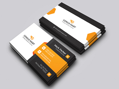 Corporate Business Card branding design graphic design illustration logo