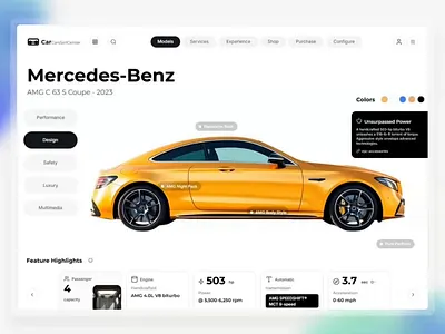 3D Interactive Car Showcase UI | Automotive Website Animation 3d 3d animation 3d assest 3d landing page 3d logo animation automotiv ui automotive design car webiste car webiste design car website desiugn dashbaord interactive design landing page motion deisgn motion graphics saas swan design agency ui webgl deisgn