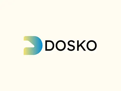 Dosko, web hosting company logo brand identity branding cloud server custom logo datacenter domain hosting it solution tech technology vpshosting