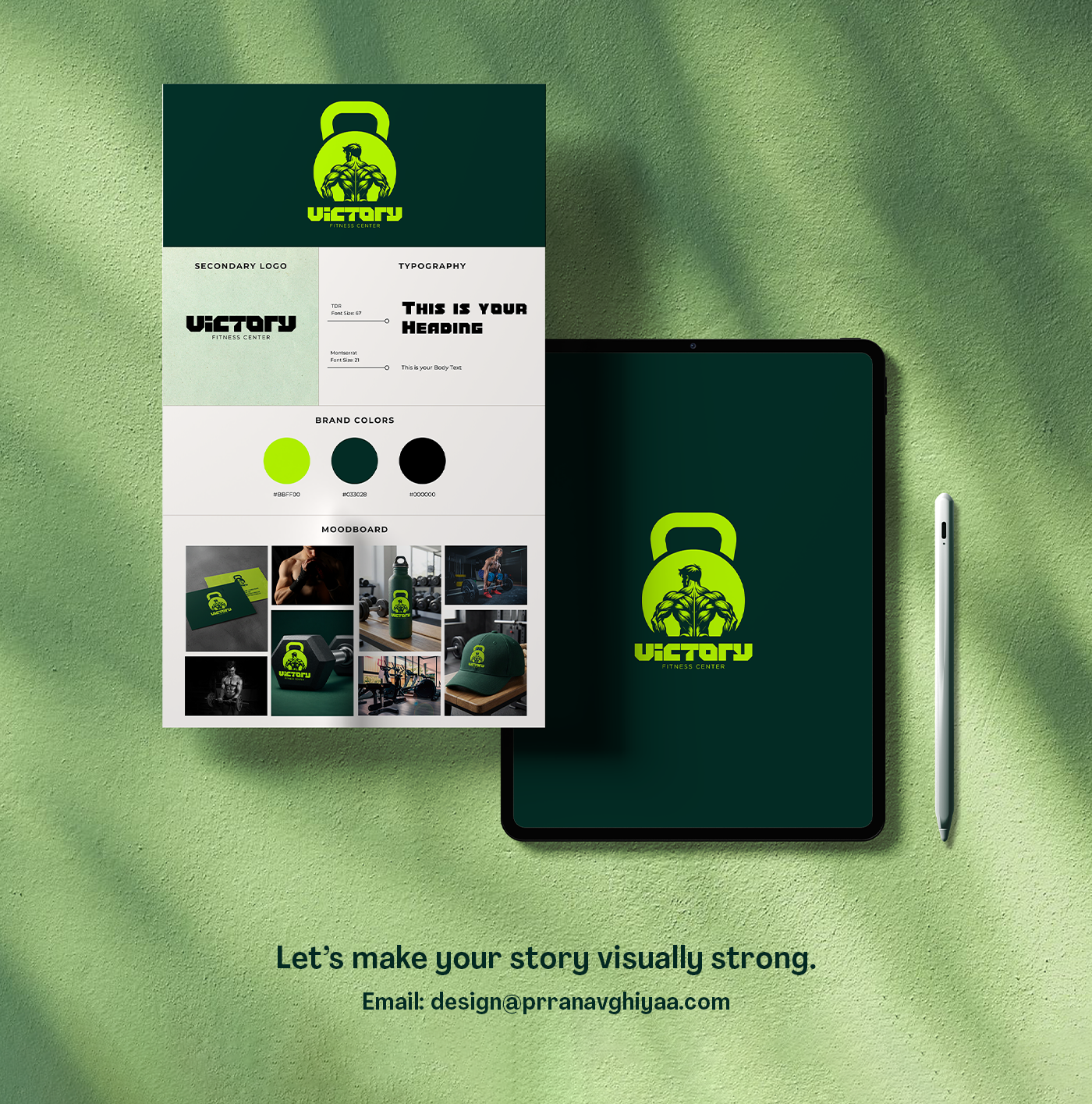 Victory | Mini Brand Guideline 3d app apparel brand guideline brand identity branding color palette design font graphic design illustration logo logo design moodboard sports typography ui ux vector visual identity