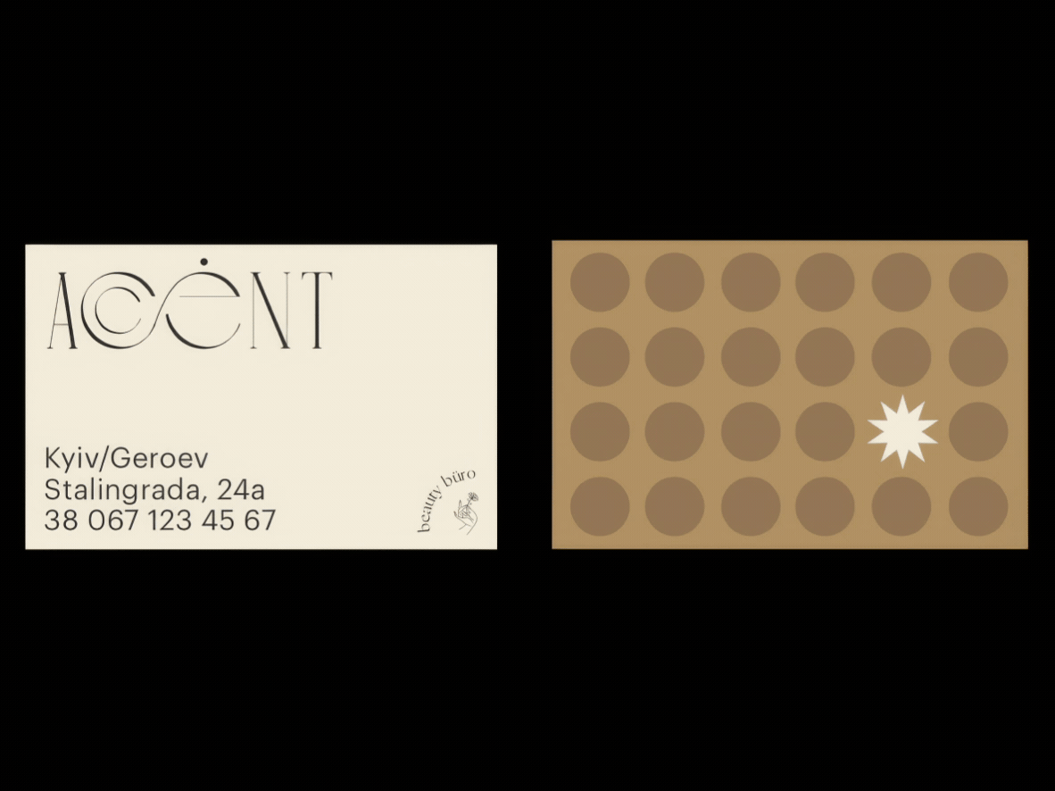 Accent Beauty Buro Branding & Identity beauty salon brand identity branding business card collateral cosmetics design studio graphic design healthcare icon illustration logo logo design logotype luxury pattern stationary typography visual identity wellness