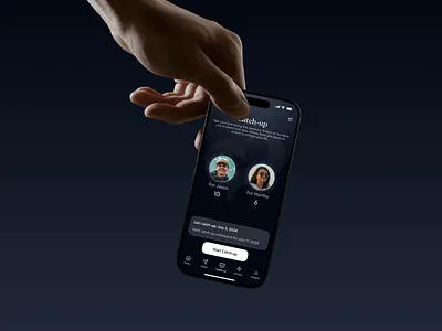 Couples Analytics - Relationship App ai charts couples dark theme data visualization design systems facilitator feedback graph love mobile app product design relationship ui