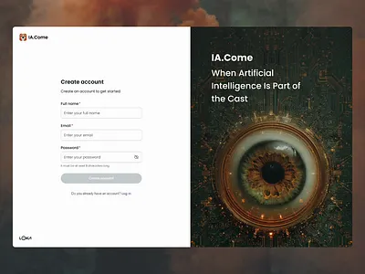IA.COMédia - The day AI joined the cast. ai animation app artificialintelligence colors creativetech desktop interactiondesign liveperformance minimalist productdesign stagedesign system tech theatre uidesign uxdesign