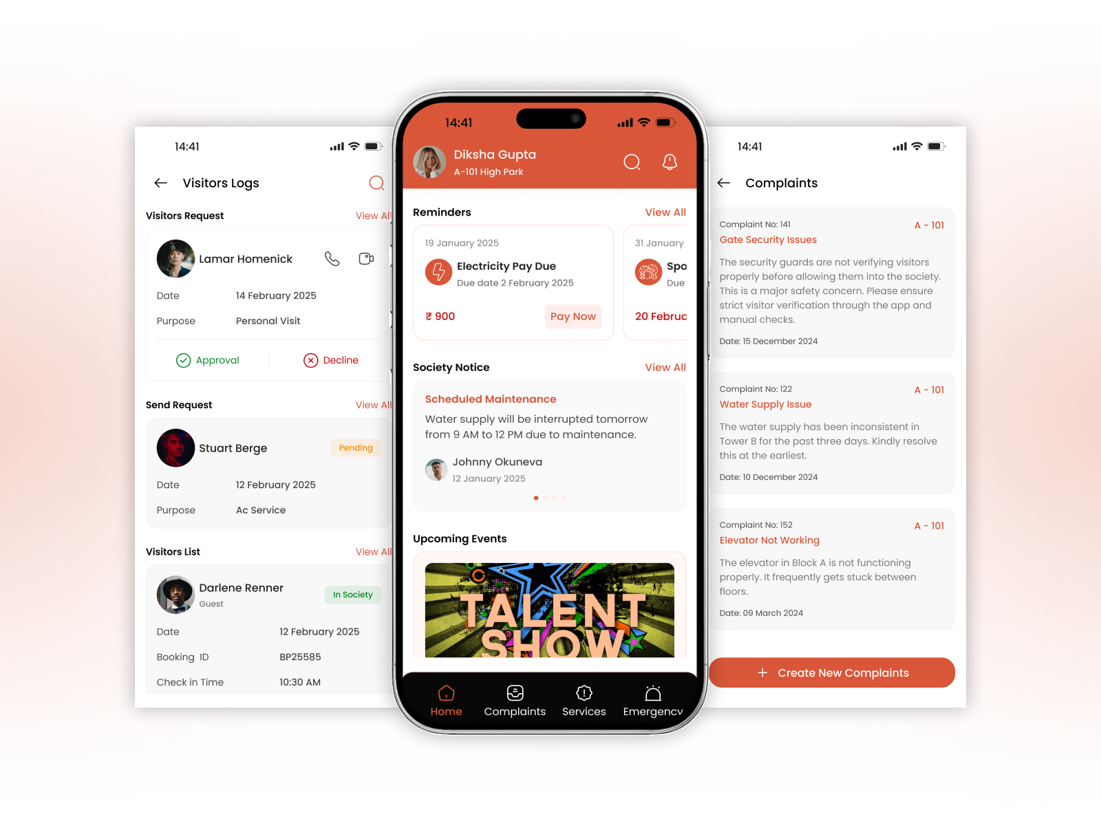 Example of Mobile App UI UX Design
