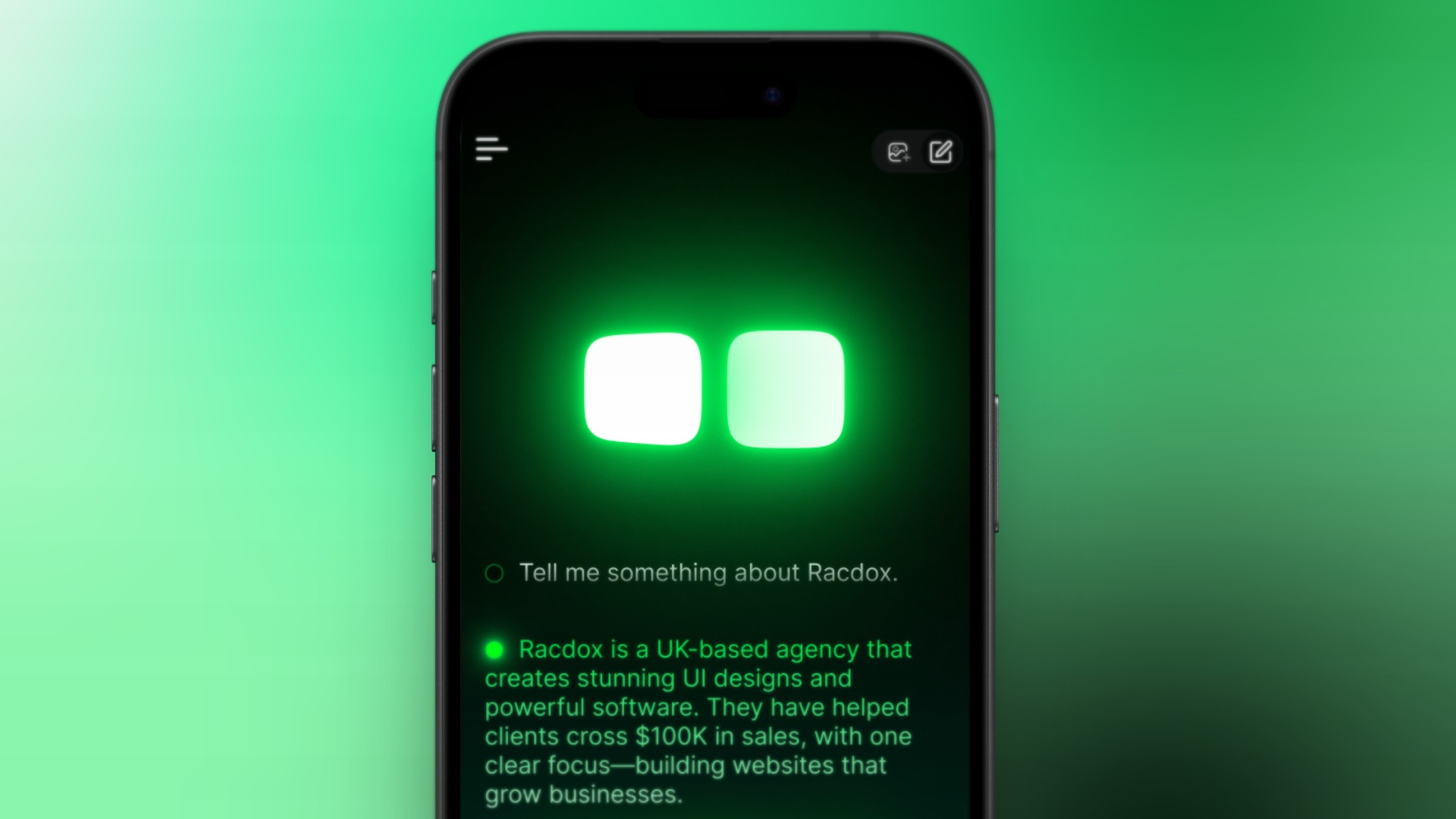 AI Assistant with Face — Futuristic Chat UI Concept ai ai ui app concept app ui artificial intelligence chat ui chatbot ui conversational ui dark ui interaction design interface design mobile app design mobile ui modern ui ui ui design ux design