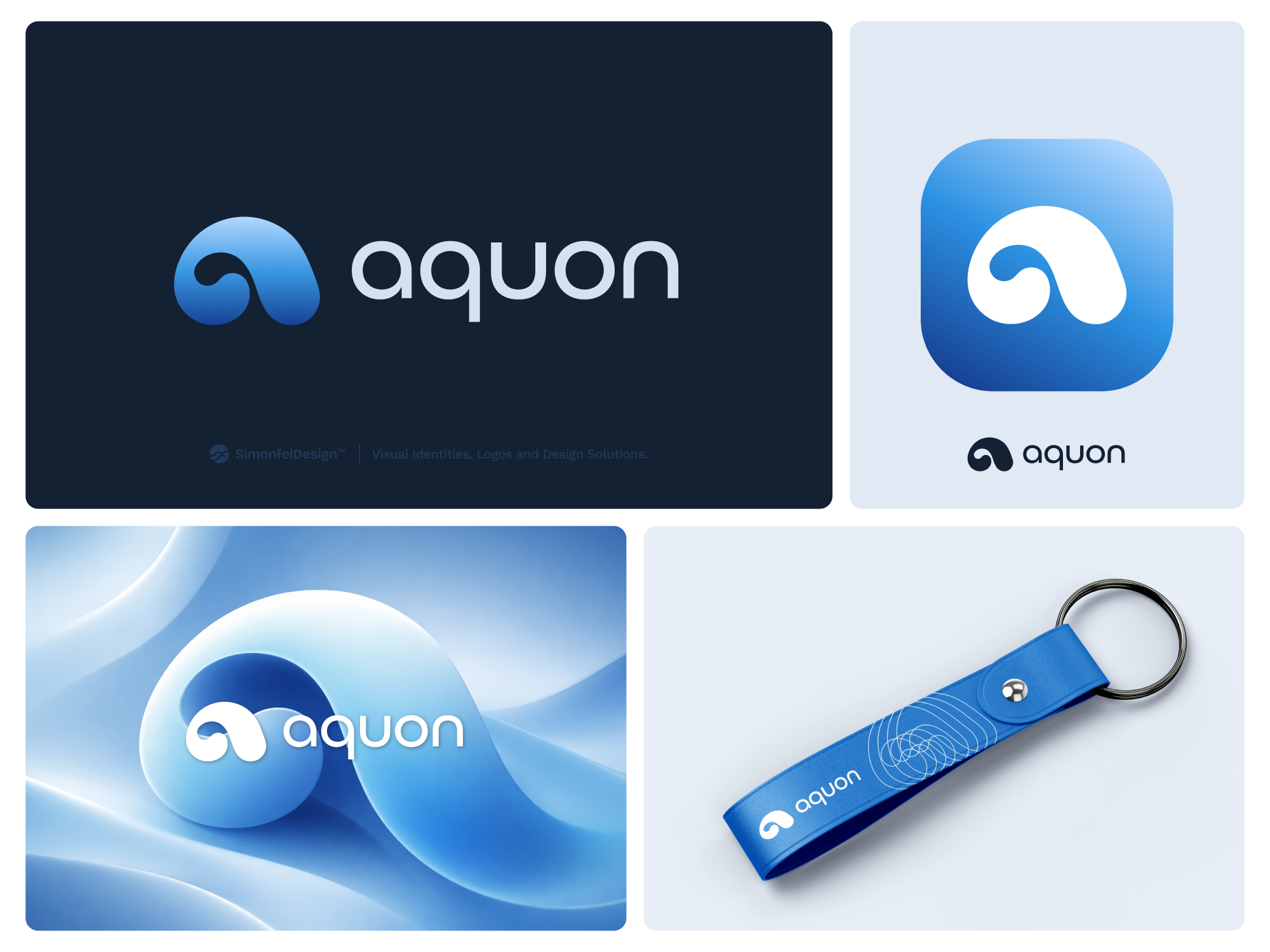 Abstract Wave / Splash + Letter A Logo Design a logo abstract contemporary creative finance flow letter a minimal minimalist round shape smooth spiral splash sport sustainability tech water wave wellness