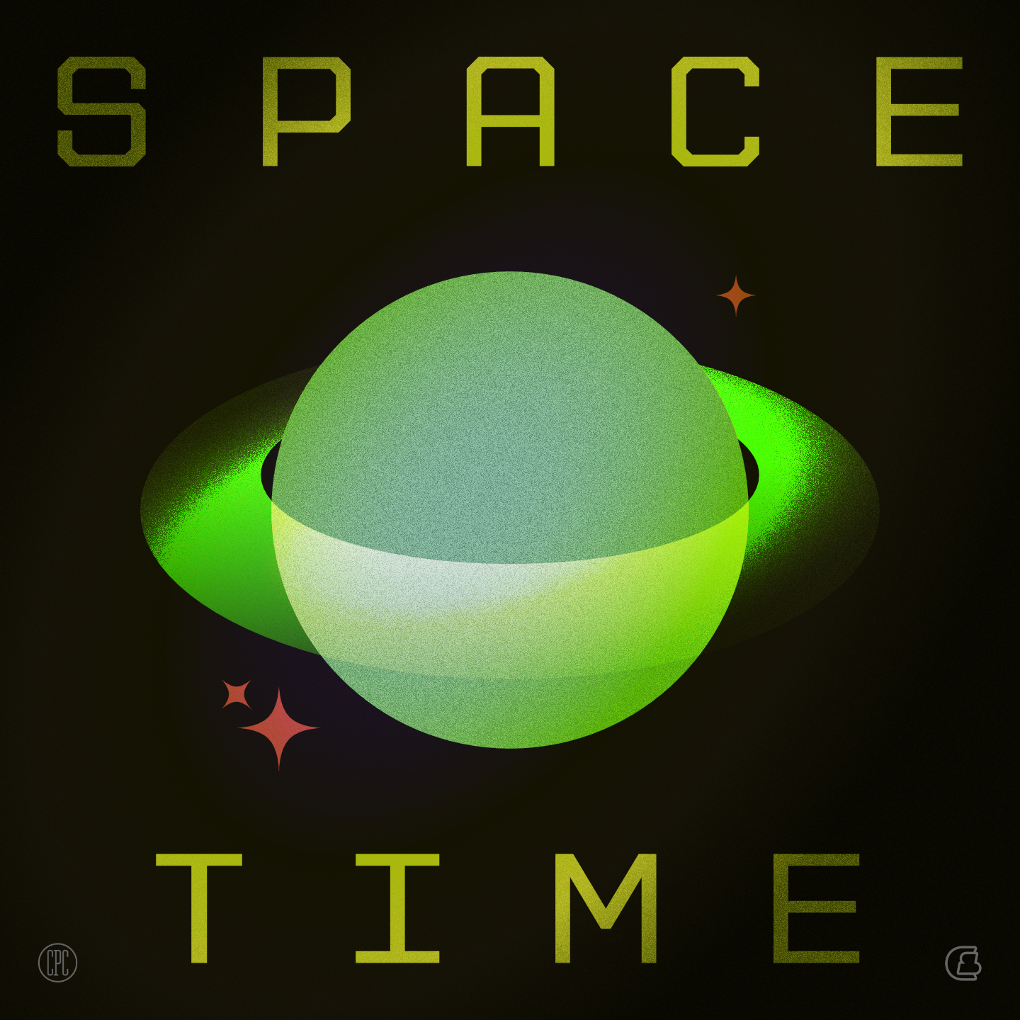 Space Time future graphic design illustration planet space stars technology