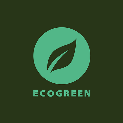 ECOGREEN - Logo Design design graphic design logo logodesign logodesigner