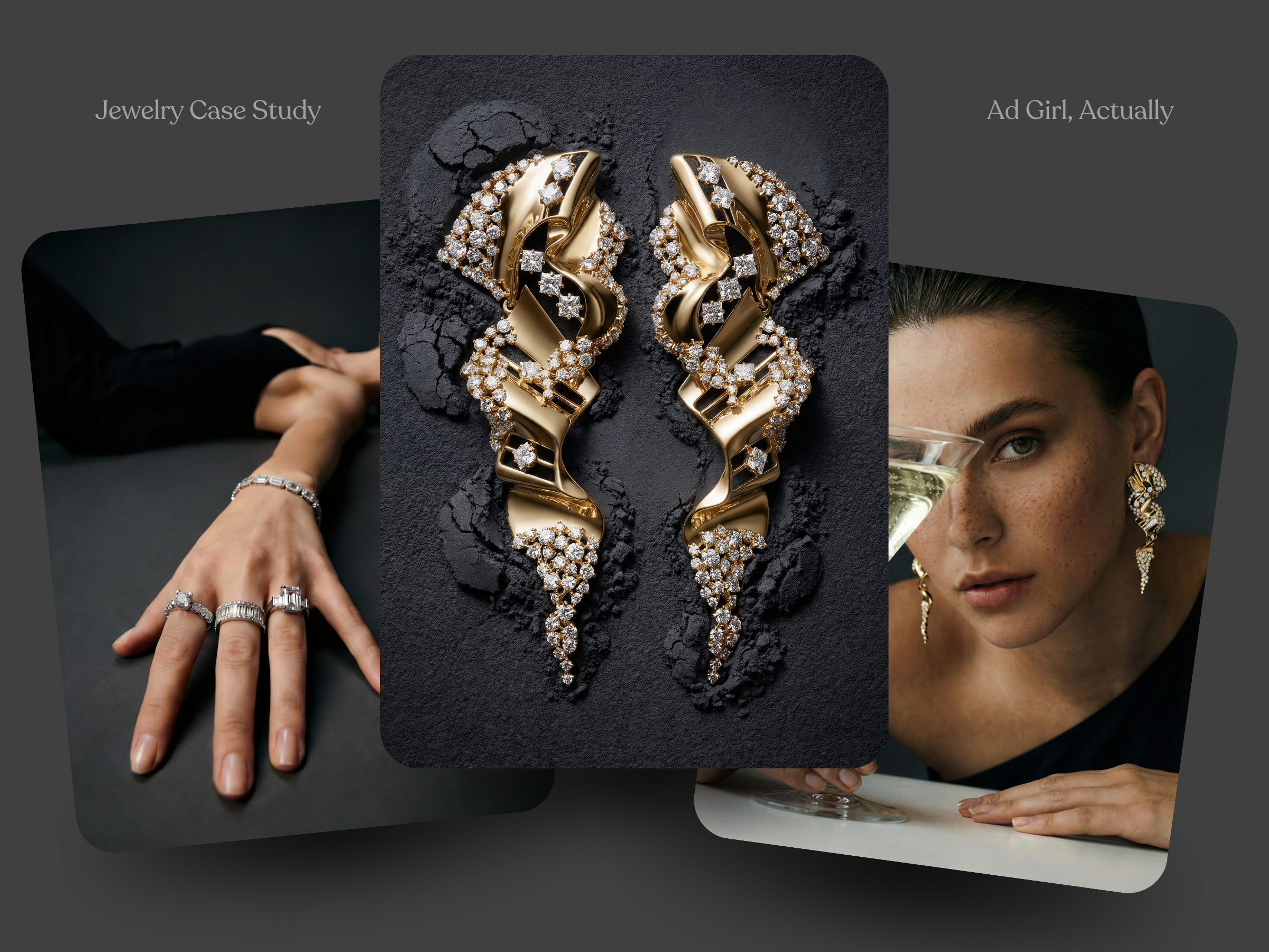 Dolce Diamond — Rebuilding a Jewelry Brand with AI & Strategy ai content animation branded content branding content design graphic design illustration logo