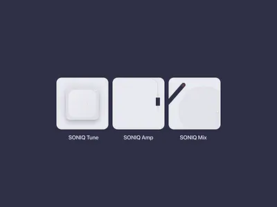 App Icon — Music Ecosystem — Skeuomorphism 3d design amplifier app app icon dj app guitar app music app music eco system music logo skeuomorphisme