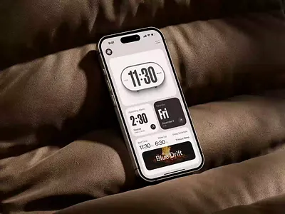 Lunerise Smart Clock App UI - Device Pairing, Watch Faces, Sleep clockapplication e ink hardwareux interactiondesign iosapplication motiondesign productdesign sleepapp smartclock smarthome smarthomeapp uidesign